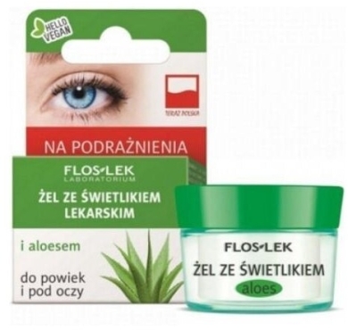 FLOS-LEK Żel ze świetlikiem i aloesem 10 g