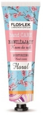 FLOS-LEK and CARE Nawilżający Krem do rąk FLORAL 50 ml