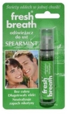 FRESH BREATH odświeżacz do ust Spearmint spray 10 g