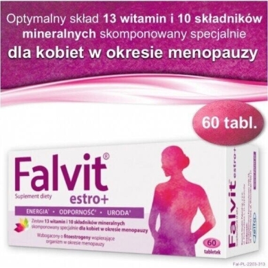 Falvit Estro+ 60 tabletek