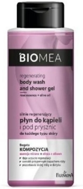 Farmona Biomea Płyn do kąpieli i pod prysznic regenerujący 500ml (Data ważności 31.01.2024)