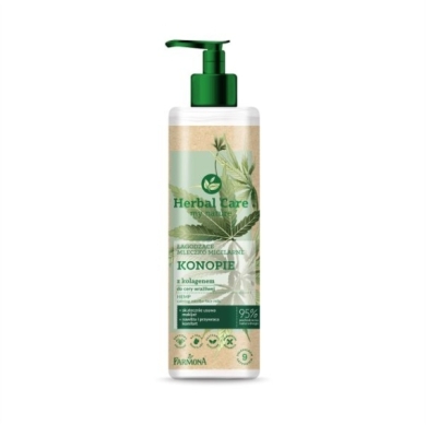 Farmona Herba Care Mleczko micel.konopie/kolagen 400 ml