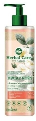 Farmona Herbal Care Nawilżający płyn micelarny KWIAT RÓŻY z kwasem hialuronowym 400 ml