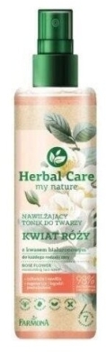 Farmona Herbal Care Nawilżający tonik do twarzy KWIAT RÓŻY z kwasem hialuronowym 200ml