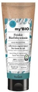 Farmona MyBio krem do rąk Fińskie Bioodżywienie algi Błekitne 100ml