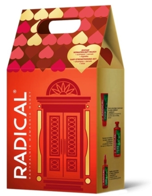 Farmona Zestaw Radical Set Szampon 400ml + Mgiełka 200ml + Serum 100ml