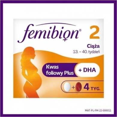 Femibion 2 Ciąża 28 tabletek + 28 kapsułek