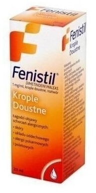 Fenistil krople doustne 20 ml