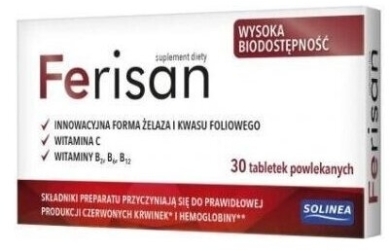 Ferisan 30 tabletek