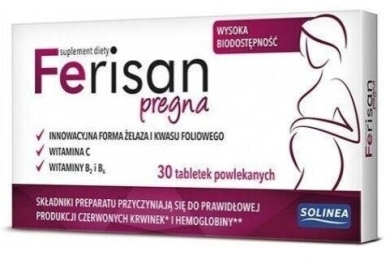 Ferisan Pregna 30 tabletek