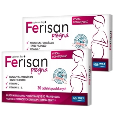 Ferisan Pregna 30 tabletek Wielopak x2