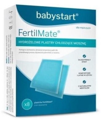 FertilMate Plastry chłodzące na mosznę 8 sztuk