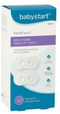 Fertilcount test płodności dla mężczyzn - 2 sztuki