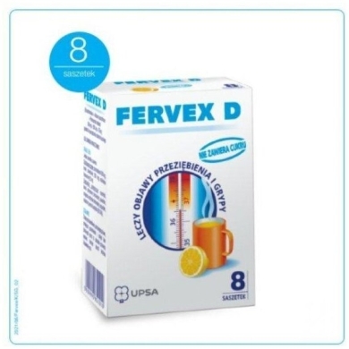 Fervex D 8 saszetek