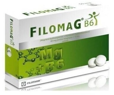 Filomag B6 0,04 g + 5 mg 75 tabletek