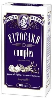 Fitocard complex x 64 kaps.