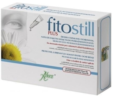 Fitostill Plus Krople do oczu natłuszczające 10 x 0,5 ml