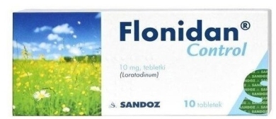 Flonidan Control 10 mg 10 tabletek