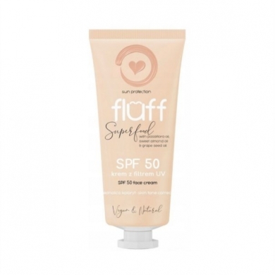 Fluff Krem z filtrem SPF50 wyrównujący koloryt skóry 50 ml