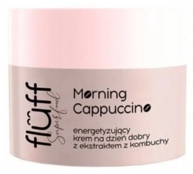 Fluff Morning Cappuccino energetyzujący krem na dzień dobry z ekstraktem z komuchy 50 ml