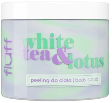 Fluff Peeling do ciała biała herbata i lotos 160 ml