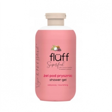 Fluff Żel pod prysznic kokos & malina 500 ml