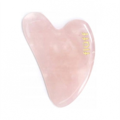 Fluff kamień Gua Sha różowy 1 sztuka
