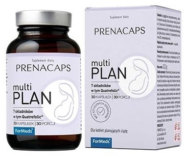 ForMeds PRENACAPS MULTIPLAN+DHA 60+30 kapsułek