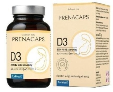 ForMeds Prenacaps D3 60 kapsułek
