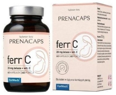 ForMeds Prenacaps Ferr C 60 kapsułek