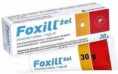 Foxill żel 1 mg/g 30g