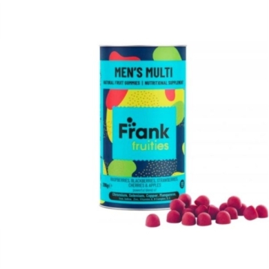 Frank Fruities Zdrowie mężczyzny 80 żelek (Data ważności 11.01.2024)