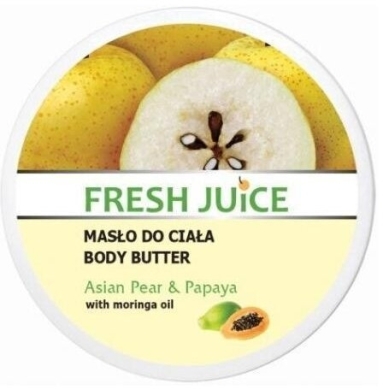 Fresh Juice Masło Do Ciała Asian Pear & Papaya z Olejem Moringa 225ml