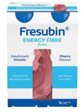 Fresubin Energy Fibre Drink, smak wiśniowy 4x200ml