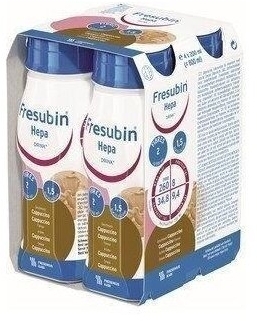 Fresubin Hepa Drink smak cappuccino 4 butelki