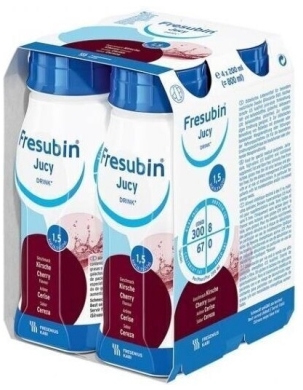 Fresubin jucy DRINK o smaku wiśniowym 4 x 200 ml