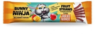 Fruit Straw Przekąska owocowa o smaku jabłko-mango 16g