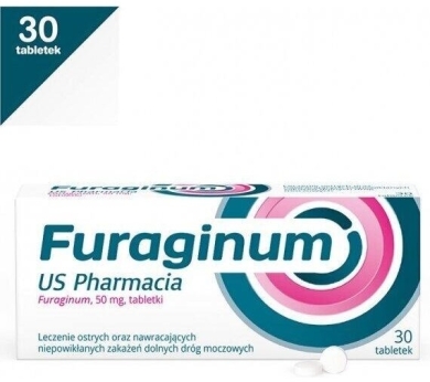 Furaginum US Pharmacia 50 mg 30 tabletek
