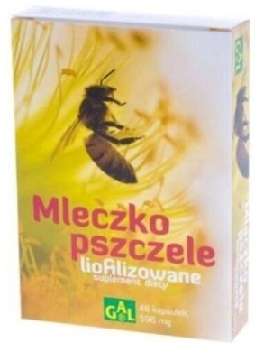 GAL Mleczko pszczele liofilizowane 48 kapsułek