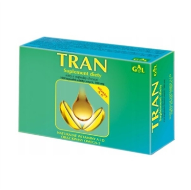 GAL Tran z vit.D,A,E 100 kapsułek