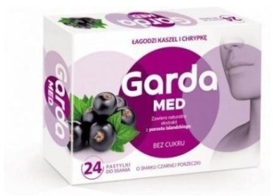 GARDA MED 24 pastylek