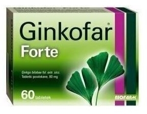 GINKOFAR FORTE 60 tabletek