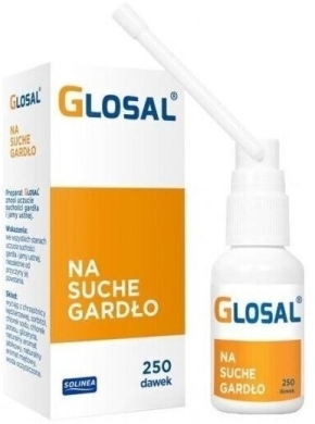 GLOSAL Spray na suche gardło 25ml(250daw.)