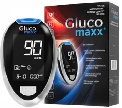 GLUCO MAXX system monitorujący stężenia glukozy we krwi
