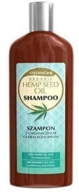 GLYSKINCARE Szampon z organicznym olejem konopnym 250 ml