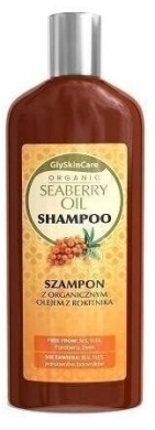 GLYSKINCARE Szampon z organicznym olejem z rokitnika 250 ml