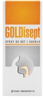 GOLDisept spray do ust i gardła 25 ml