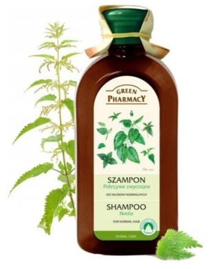 GREEN PHARMACY Szampon do włosów normalnych Pokrzywa zwyczajna 350 ml