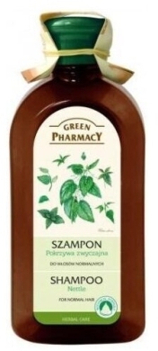 GREEN PHARMACY Szampon do włosów normalnych pokrzywa zwyczajna 350ml