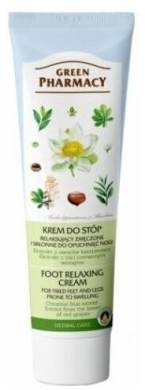 GREEN PHARMACY krem do stóp relaksujący zmęczone i spuchnięte nogi 100 ml